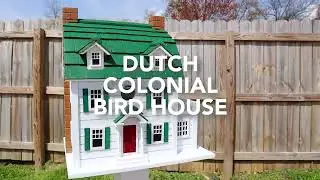 Home Bazaar Dutch Colonial Bird House