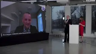 Awards winners at CEE BSC Awards 2021 - BSC of the Year -  Krakow: Heineken Global Shared Services