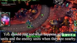 Startcraft 2: Mission 1: Liberation day - Sakura-Chan is learning SC2!