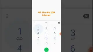 GP Bondho SIM Offer 9Tk 2GB Internet In DAIAL CODE Offer 2022 #shorts