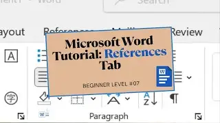 Master the References Tab in Microsoft Word | LUGANDA