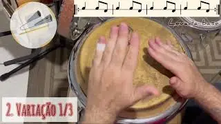 IJEXÁ PROGRESSIVO - 4 levadas de Ijexá para Atabaque/Conga