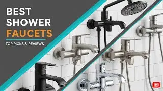 TOP 5 Best Shower Faucets 2026 | Best wall mount shower systems
