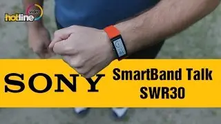 Sony SmartBand Talk SWR30 - обзор спортивного браслета