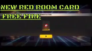 Garena Free Fire  Red Custom card   Advance Room Card   Garena Free Fire