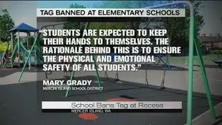 Washington school bans tag