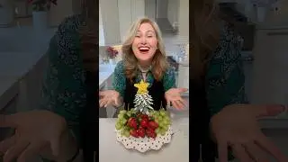 Pineapple Christmas Tree Fruit Platter