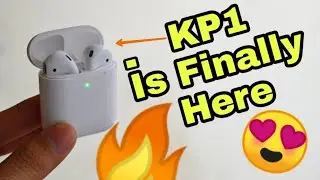 KP1 True Wireless Stereo Headphones 1:1 Airpod Copy Unboxing and Review