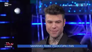 Fedez a Sanremo, freddezza o tristezza? - La Vita in Diretta 19/12/2024