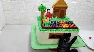 Bahay kubo farm cake
