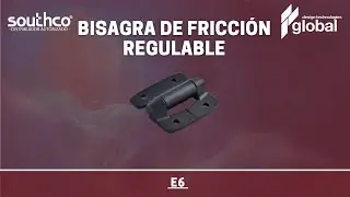 Bisagra de fricci&oacute;n E6 Southco / Global-Dtech