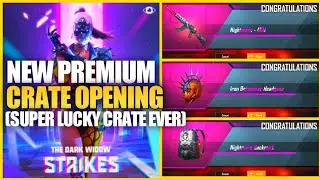 NEW PREMIUM CRATE OPENING: PUBG Mobile | THE DARK WIDOW STRIKES | Detonator Gaming