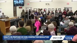 McCandless meeting draws hours of public comment over proposed ICE resolution
