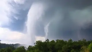 Natural Disaster Report: Invisible Tornado. Air Signs.