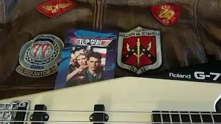 Synth Bass Cover - Kenny Loggins - Danger Zone - with Roland G-77 synth bass