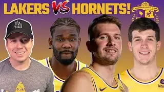 Lakers vs Hornets LIVE Play By Play And Reaction!