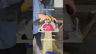 Here&rsquo;s how to create a half lap joint using a circular saw.