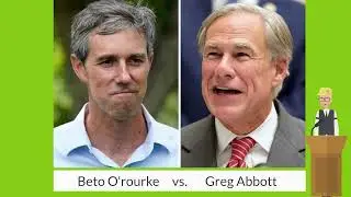 Texas Governor Race  Beto vs Abbott #midterms2022