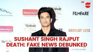 Sushant Singh Rajput Death : Fake News Debunked | BOOM | Sushant Singh Rajput Case I SSR News