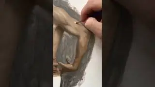 Figure Painting Oil Sketch of Male Form #sketch #paint #howto #art #artist #realism #oilpaint #draw