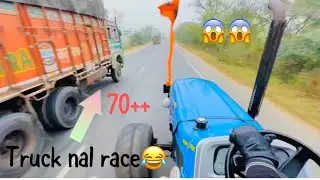 Truck nal race 🤣😱// 70++ janda dhua🤔🌪️//sikander 🌪️