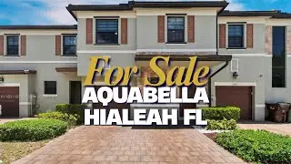 Modern Home for Sale in Hialeah | 4 Bed, 3.5 Bath in Aquabella Gated Community | $600K