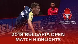 Zhu Linfeng vs Enzo Angles | 2018 Bulgaria Open Highlights (Group)