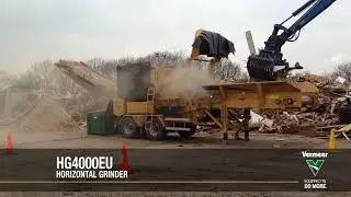 Vermeer HG4000 murskain ja hakkuri