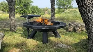 INTRODUCING : Even Embers 44 in. Fire Pit with Cooking Grate | PIT4044AS
