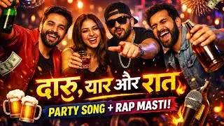 दारू, यार और रात 🍻 | Dosti Aur Daru Party Song 2026 | Rap Party Song Hindi