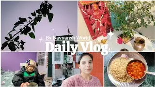 🌥️6 Am Winter Morning To Night Routine As A Homemaker | Daily Routine | What I Eat In A Day 🍛😋 