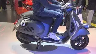 Piaggio Vespa Sei Giorni 300 hpe ABS II Edition (2020) Exterior and Interior
