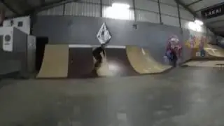 Andrew Remote Blunt Slide and Suprise Trick - Motion Skatepark, Bali Indonesia