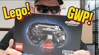 Lego 40769 Sega Genesis Controller GWP! Build and Review!