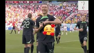 Mitchell Duke Goal vs Tunisia,Tunisia vs Australia 0-1 Highlights,FIFA World Cup Qatar 2022,OMG⚽🔴🔥