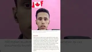 700 Students Deported From Canada 🇨🇦✈️😭 #shorts #mustwatch