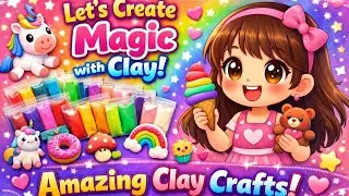 Clay Se Banaya Amazing Art Game 🎮 | Handmade Clay Crafts | Satisfying & Creative Video