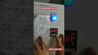 Hướng Dẫn Cài Đặt Màn Hình Nhiệt Độ TC4S Nhận Cảm Biến Nhiệt Độ PT100 | An Gia Phát - Cần Thơ