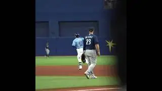 WANDER FRANCO HOMERUN #4 SEASON 2022 TAMPA BAY RAYS #mlb #sbvzla #shorts