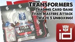 Transformers Trading Card Game - Titan Masters Attack - Wave 5 Unboxing - Box #1!