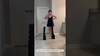 #highheels 10 inch platform boot😱😱😱 #shorts #youtubeshorts