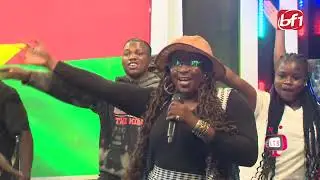 L'artiste Fortuna Lawapan c&eacute;l&egrave;bre le Faso en musique sur le plateau de T&eacute;l&eacute; S&rsquo;amuz#wagali
