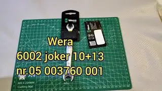 V.854 WERA 6002 JOKER 10+13 OPEN END SPANA nr.05 003760 001 made in Czech Rep.