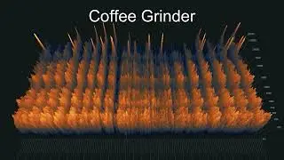 [No Copyright] Home Coffee Grinder Sound Effects(Classic Mill,Machine) [Royalty FREE]