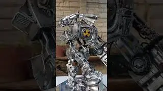 robo caín impresión 3d de la película de robocop 2