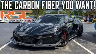 ALL of the Racing Sport Concepts Carbon Fiber on MY C8 Z06! NCM Bash 2025 CLEAN UP!