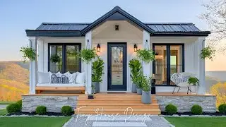 Modern Farmhouse Tiny House Tour | Cozy, Elegant & Eco-Conscious Living