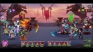 Astaroth + Orion + Augus + Helios - A Good Counter Against Physical Damage Teams