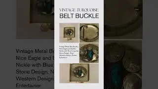 Quality Vintage Belt Buckles and Bolo Ties, other items also, like vintage cowboy hats