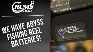 We Have Abyss Fishing Reel Batteries! | Crum's Bait & Tackle